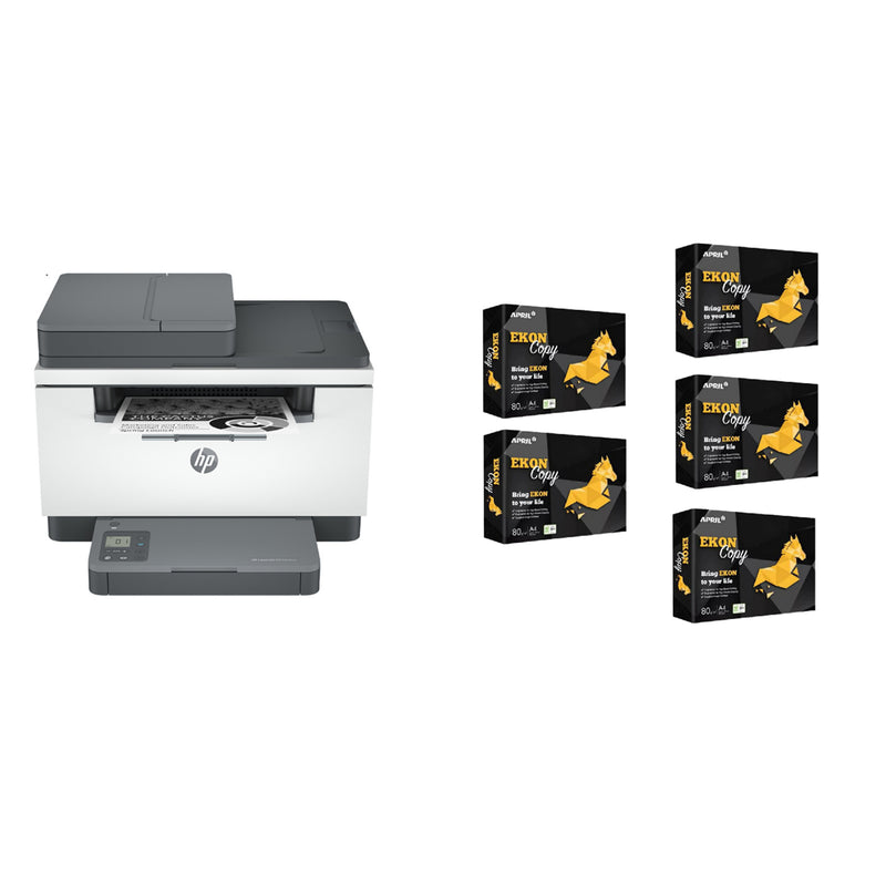 HP Home Office Printer Startup Pack Includes one M234SDWE Mono Laser MFP Printer & 2500 Sheets A4 Paper