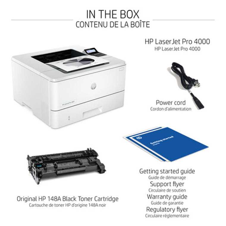 HP LaserJet Pro 4001DN Mono Laser Printer