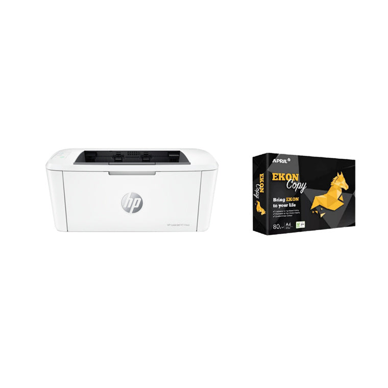 HP Home Printer Startup Pack Includes one LaserJet M110we Printer & 500 Sheets A4 Paper