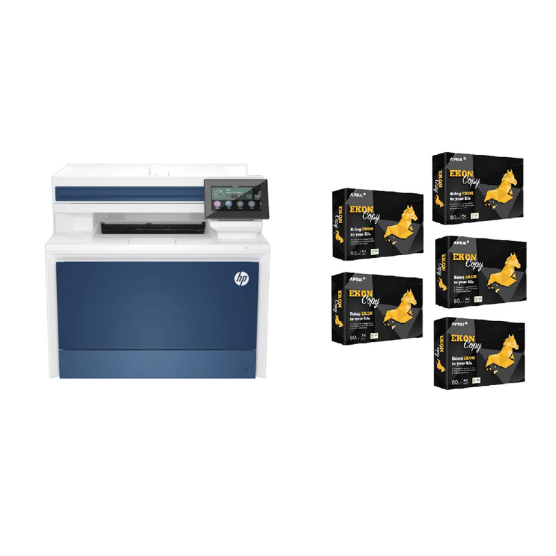 HP Business Printer Startup Pack Inlcudes one4301FDW MFP Color Laser A4 Printer & 2500 Sheets A4 Paper