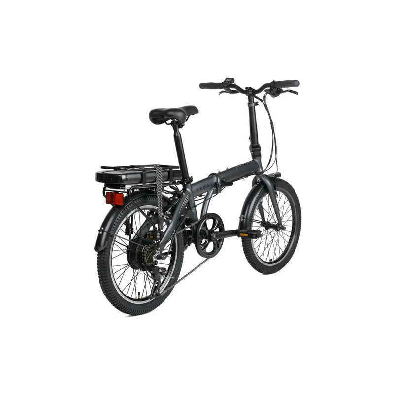 Pedal Dynamo 3 Folding Electric Bike 374Wh Battery Charcoal