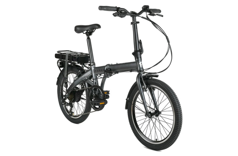 Pedal Dynamo 3 Folding Electric Bike 374Wh Battery Charcoal