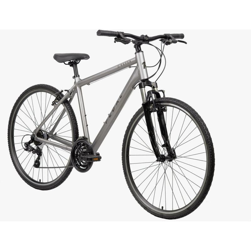 Pedal Raven 3 Hybrid Bike Satin Silver