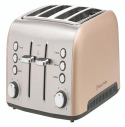 Russell Hobbs Brooklyn Champagne 4 Slice Toaster RHT94CHM