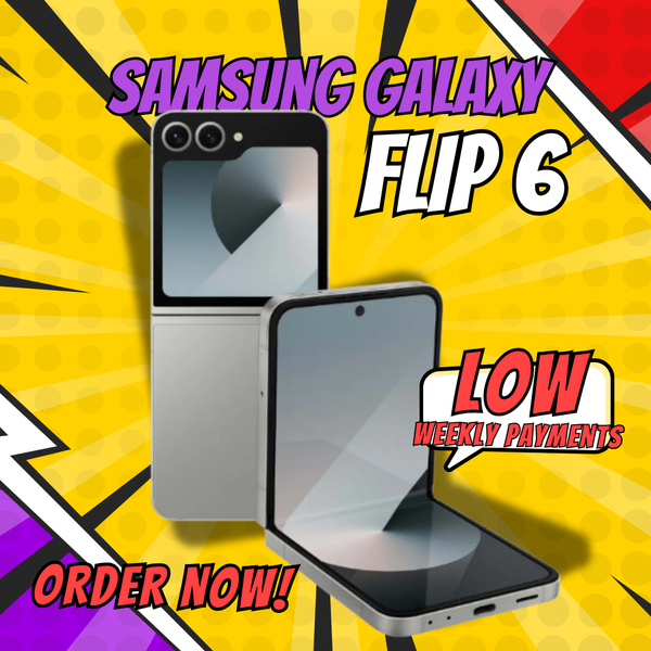 Samsung Galaxy Z Flip6 5G Foldable Smartphone - 12GB+256GB - Silver Shadow