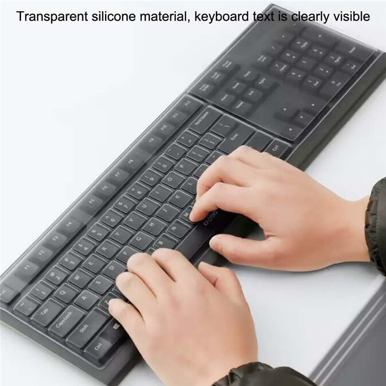 Desktop Keyboard Cover Skin - Clear