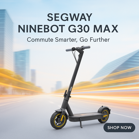 Segway Ninebot G30 MAX Portable Folding Design Electric Kick Scooter
