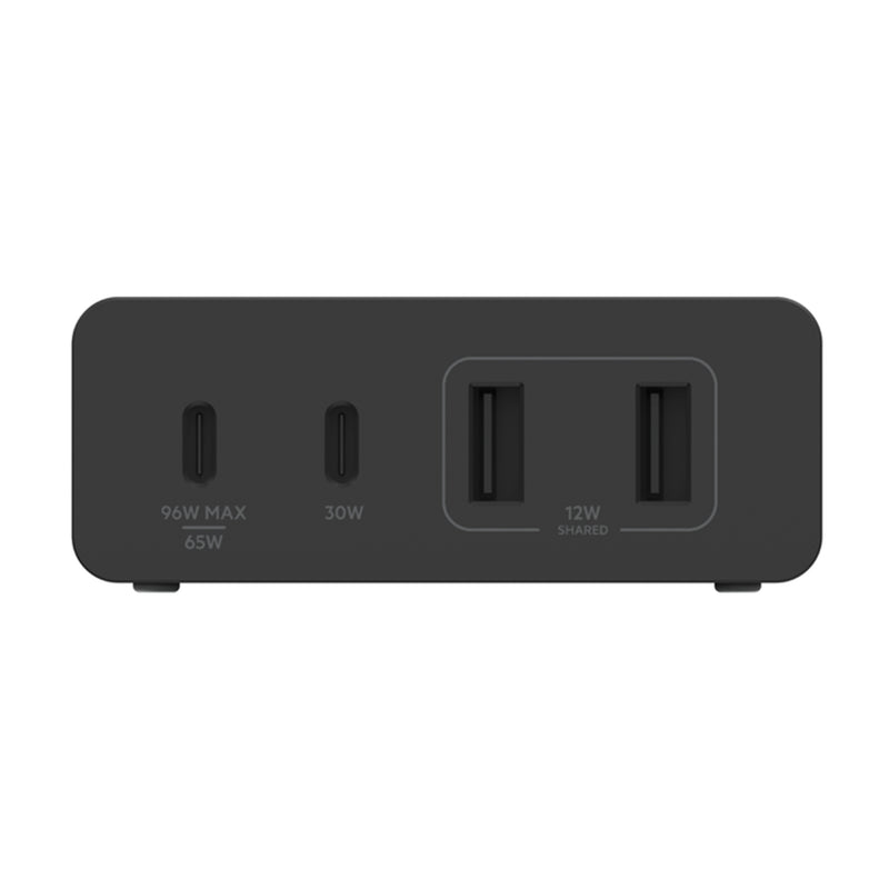 Belkin BoostCharge Pro 4-Port GaN USB-C Charger 108W - Black (2x USB-C , 2x USB-A)