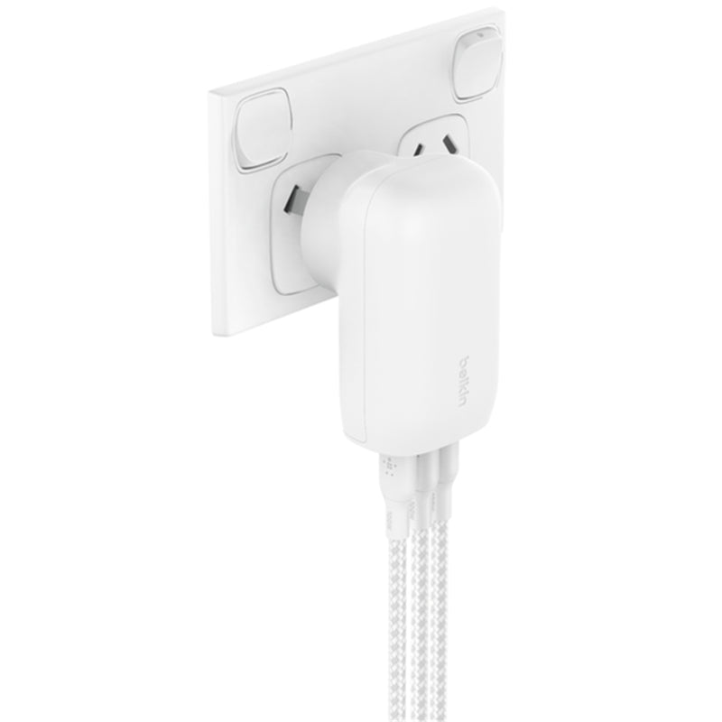 Belkin 3-Port 67W USB-C Wall Charger - include 1x USB-C to USB-C Cable