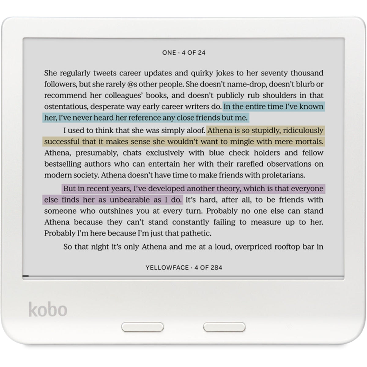 Kobo Libra Color eReader - White
