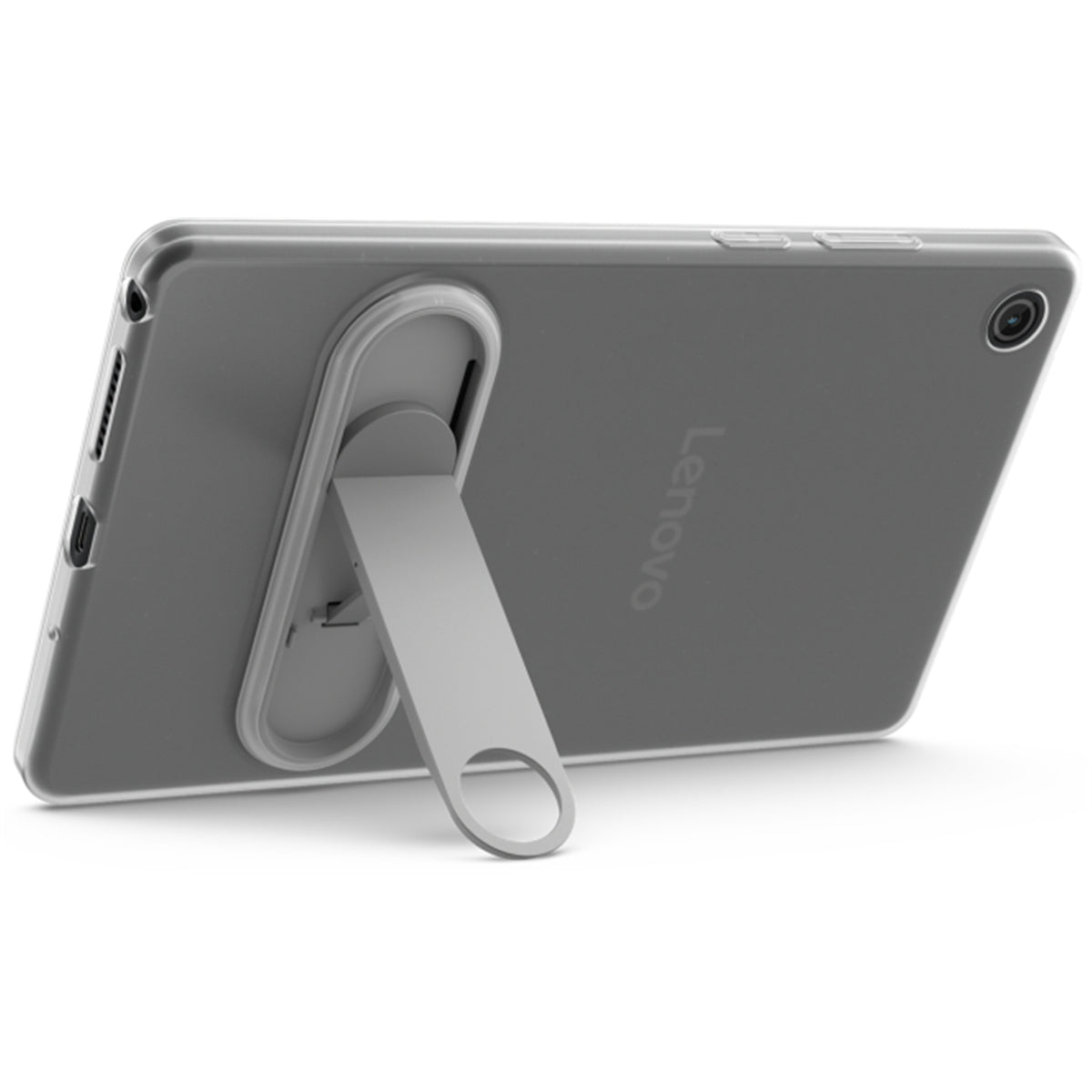 Lenovo Tab One 8.7" HD - Luna Grey with Clear Case