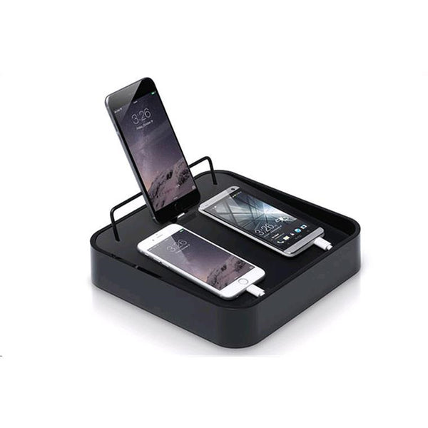 BlueLounge SANCTUARY4 Personal Organizer and Multi-Device Charger by Bluelounge BLACK