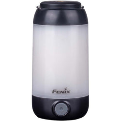 Fenix Camping Lantern CL26R Lightweight LED Lantern MAX 400 Lumens, Black, Powered by 1 x 18650 (Included) or 2 x CR123A batteries (NOT Included) - Flashlight & Torch, 5 Years Free Repair Warranty (Battery for 1 year)!