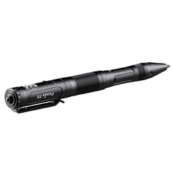 Fenix Tactical & EDC Flashlight T6 Rechargeable LED Pen Black, Penlight / Torch, Max 80 Lumens, Powered by Build-in 100mAH Li-ion Battery & USB-C Charging Port. EDC Designed, Personal Defense, Charging Cable is Included. 2 Years Free Repair