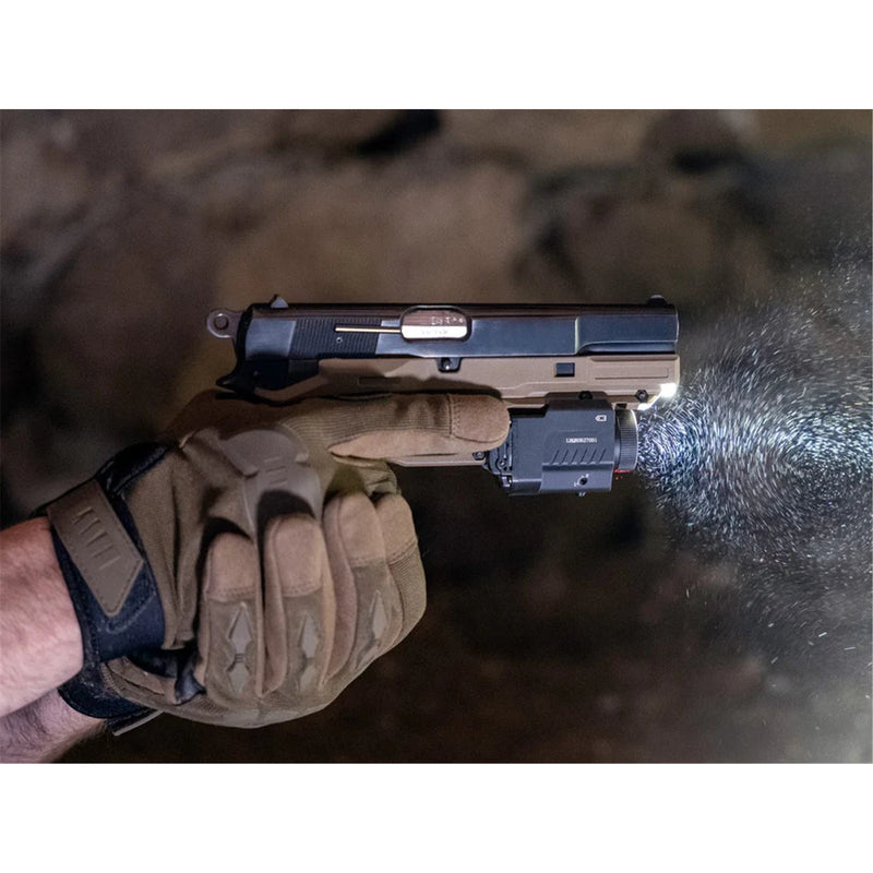 Fenix Gun Light & Tactical GL22 Multi-Purpose Tactical Flashlight, Max 750 Lumens, Powered by 1 x 16340 700mAh Li-ion Battery, Build-in Micro USB Charging Port, Precise Red Laser Aiming. 5 Years Free Repair Warranty (Battery for 1 year)!