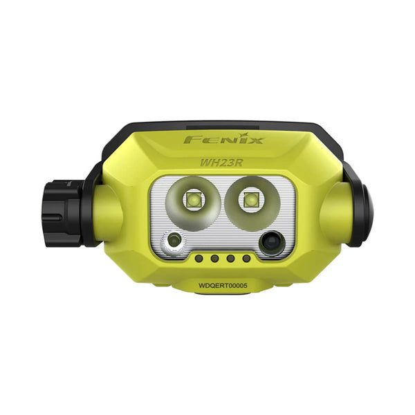 Fenix Work & Professional WH23R Rechargeable Headlamp Light Green Build-In 2,000mAh Li-Polymer Battery, Unique Gesture-Sensing Function, Incl USB Type-C Charging Cable, 1.5 Hours Full Charging. 2 Years Free Repair Warranty (Battery included