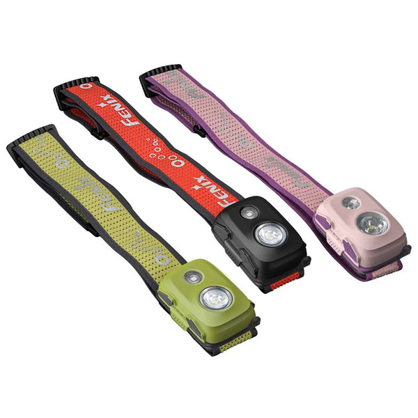 Fenix Camping & Hiking HL16 Pink Running Headlamp Max 450 Lumens, Powered by 3 x AAA Alkaline Batteries. Compact, Max 104m, Dual Switch, 3 x AA Alkaline Batteries are Included. 5 Years Free Repair Warranty (Battery for 1 year)!