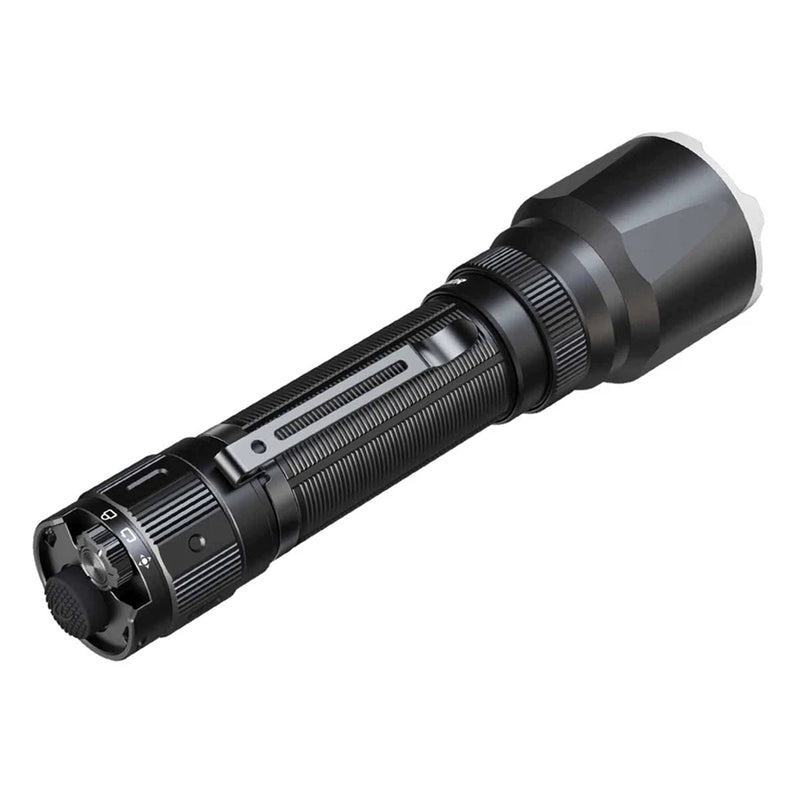 Fenix Tactical Flashlights TK22R Rechargeable LED Torch Max 3,200 Lumens, Head: 1.57" (40mm), Military and Duty Design, Powered by 1 x21700 5000mAH Li-ion Battery, Build-in USB-C Charging Port, Tactical Tail Switch