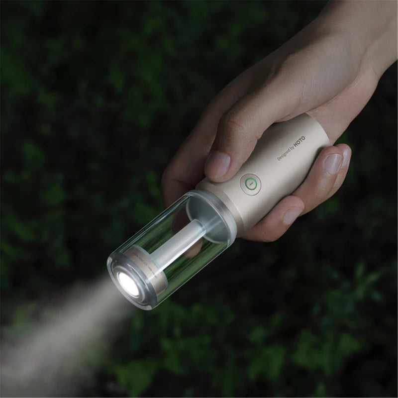 HOTO Multi-function Camping Light 3 modes: camping light, ambient light, flashlight ,IPX6 water resistance,180 measured lumens,3100mAh lithium battery