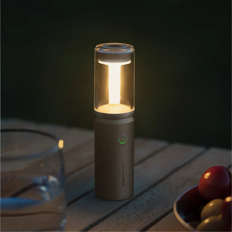 HOTO Multi-function Camping Light 3 modes: camping light, ambient light, flashlight ,IPX6 water resistance,180 measured lumens,3100mAh lithium battery