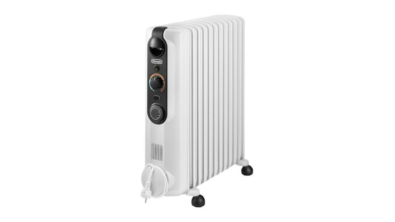 DeLonghi 1500W Radia S EasyTronic Oil Column Heater - White (TRRSE0715T)