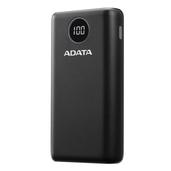 ADATA P20000QCD 20000mAh Quick Charge Powerbank - Black