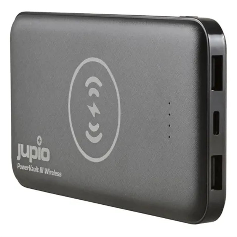 Jupio 10000mAh Power Bank Vault III 2-Port USB & Wireless