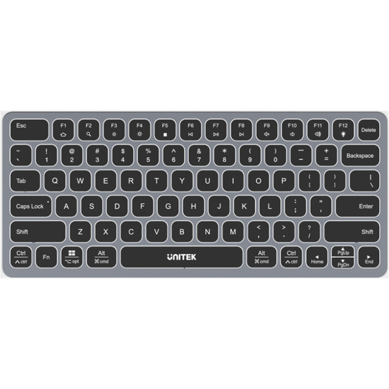 Unitek 9-in-1 Hub with Keyboard. Back Light & Ergonomic Design. Inludes 3x USB-A Ports,1xHDMIPort,USB-C PD 100W Port, SD/Micro SD Card Slot, 3.5mm Audio. Supports 4K 60Hz UHD, 5Gbps SuperSpeed.