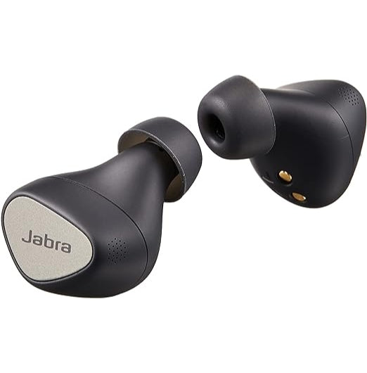 Jabra Connect 5t in-Ear True Wireless Earbuds for Working from Home, with 6-mic Call Technology and Hybrid ANC for Better Focus - Titanium Black