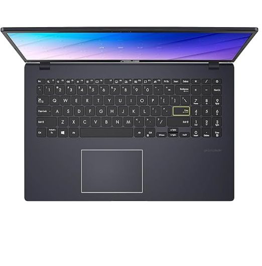 ASUS Vivobook Go Laptop, 15.6-inch, Windows 11 Home, Intel Celeron N4500 Processor, 128GB eMMC SSD, 8GB RAM, Intel HD Graphics, Black, E510KA-EJ359W