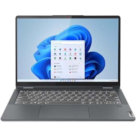 Lenovo IdeaPad Flex 5 14IAU7 Laptop, 14-inch, 8GB RAM, 512GB SSD, Intel Core i5-1235U, Intel Iris Xe Graphics, Windows 11 Home, Storm Grey, 82R700JSAU