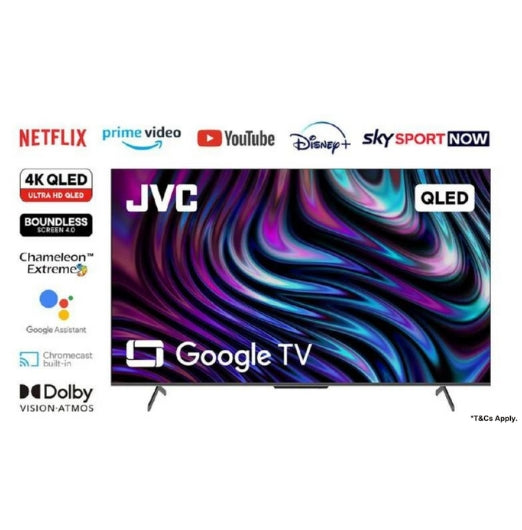 JVC 65" 4K Ultra HD QLED Google Smart TV