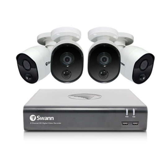 Swann 4 Cameras 1080p Full HD DVR Security System