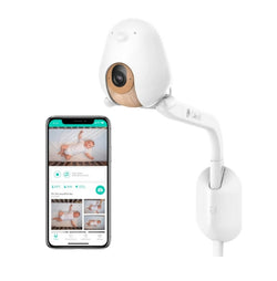 Cubo Ai Plus Smart Baby Monitor with Wall Mount