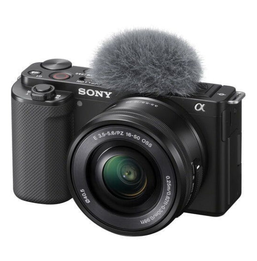 Sony ZV-E10 Mirrorless Vlog Camera with 16-50mm Lens Kit - Black