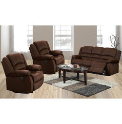 Bailey 3pcs Recliner Lounge Suite