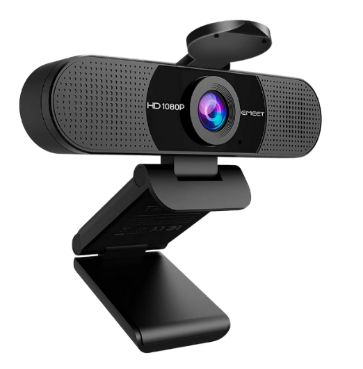 eMeet 1080P Webcam with Microphone