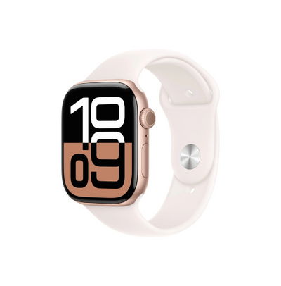 Apple Watch Series 10 GPS + Cellular 42mm Rose Gold Aluminium - Sport Band