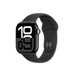 Apple Watch Series 10 GPS 42mm Jet Black Aluminium - Sport Band