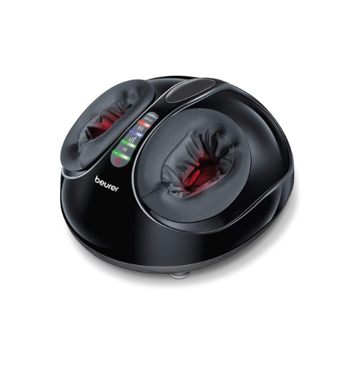 Beurer FM90 Air Compression & Shiatsu Foot Massager Soothing and relaxing foot reflex zone massage,Removable and washable inner cover