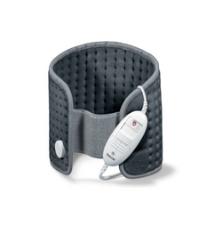 Beurer HK49 Cosy Heat Pad for your stomach and back - The extra-soft and breathable surface and the wide elastic band make it comfortable to wear