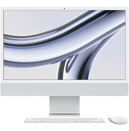 Apple iMac 24" 4.5K Retina Display with Apple M3 Chip - Silver
