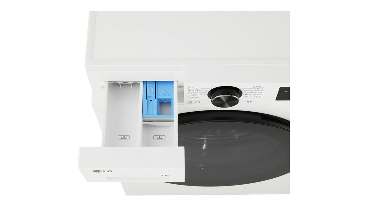 LG Series 3 10kg Front Loader Washing Machine - White