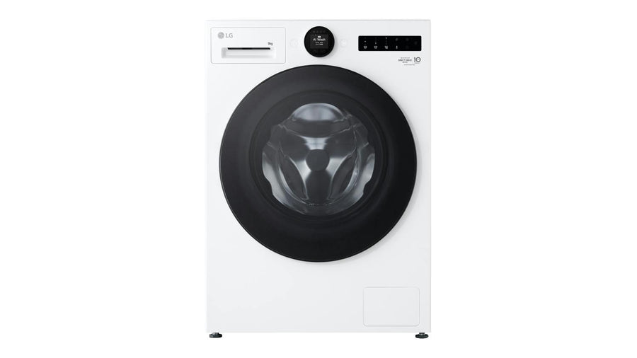 LG Series 9.9kg Front Loader Washing Machine - White (WX9-1409W)