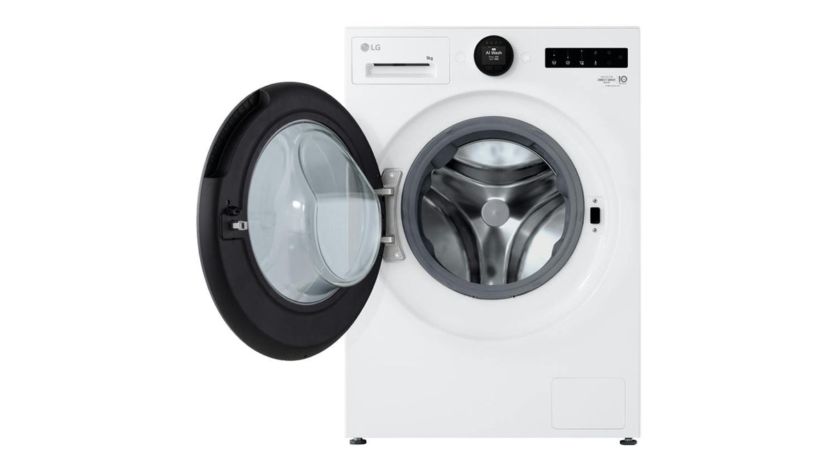LG Series 9.9kg Front Loader Washing Machine - White (WX9-1409W)