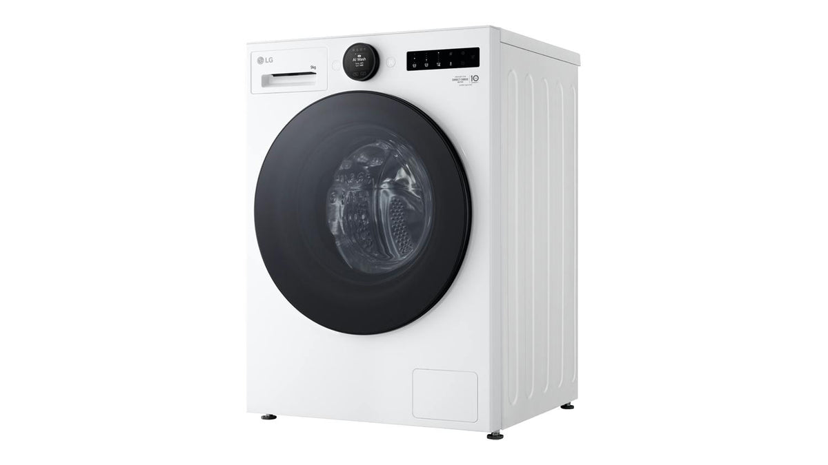 LG Series 9.9kg Front Loader Washing Machine - White (WX9-1409W)