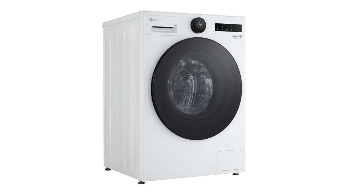 LG Series 9.9kg Front Loader Washing Machine - White (WX9-1409W)