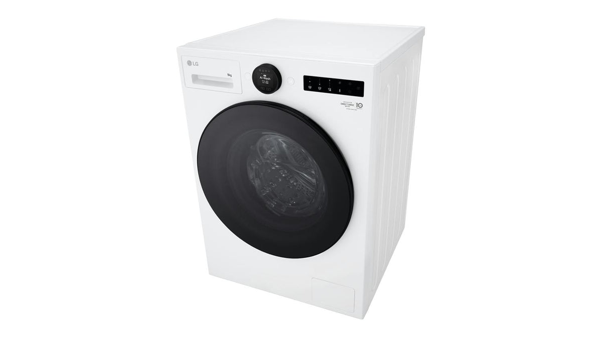 LG Series 9.9kg Front Loader Washing Machine - White (WX9-1409W)
