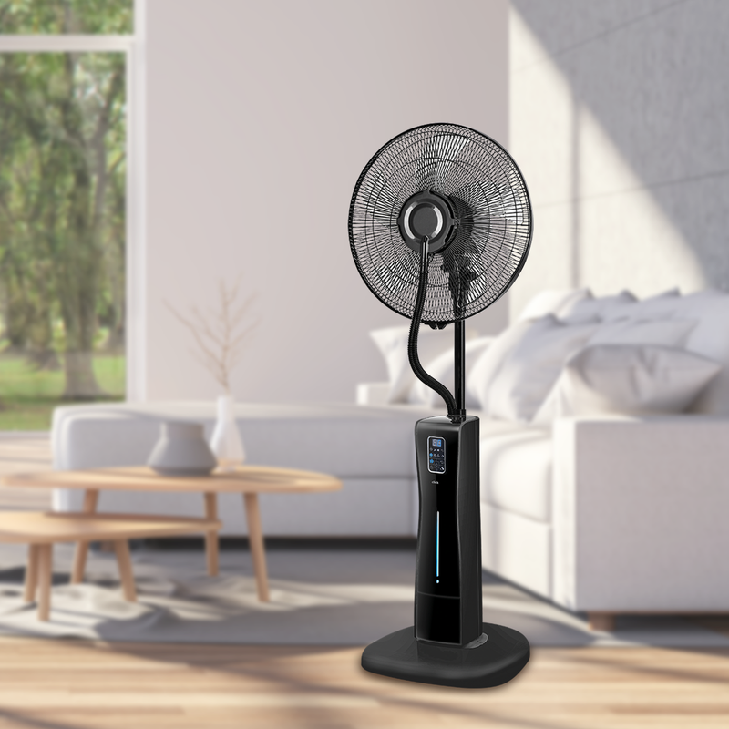 Click 40cm Misting Pedestal Fan