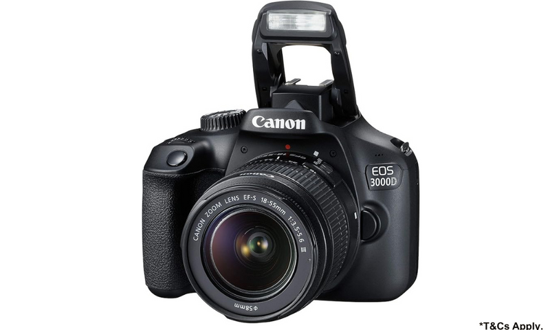 Canon EOS 3000D DSLR Camera with 18-55 Lens